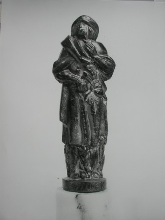 Villon, bronz, 16 cm