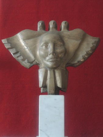 Lélekmadár 1, márvány, 35 cm